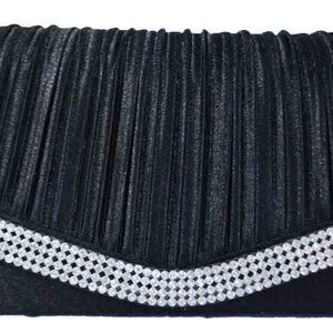 Black Clutch Purse Evening Bag